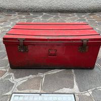 Baule contenitore in metallo