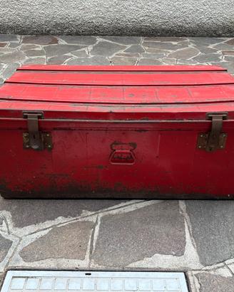 Baule contenitore in metallo
