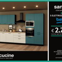Cucina Sandy completa di 5 elettrodomestici beko