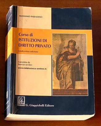 Corso di istituzioni di diritto privato