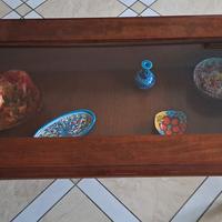 Tavolino vetrina da salotto