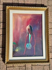 Dipinto olio su tela Eliano Fantuzzi 50x70cm