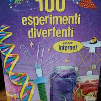 Libro per bambini 100 esperimenti divertenti 