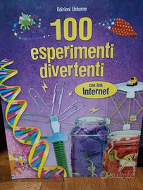 Libro per bambini 100 esperimenti divertenti 