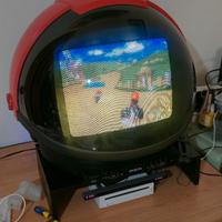 TV vintage Philips Discoverer GR1-AX 14GR1220/22B 