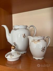 Teiera e lattiera Vintage