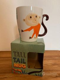 Tazza con scimmia "Tall Tail Mug" - nuova