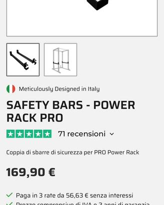 LACERTOSUS SAFETY BARS