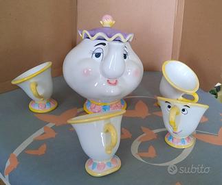 Servizio in ceramica Disney La Bella e la Bestia