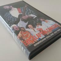 VHS originale Eric Clapton Live In Birmingham 1986