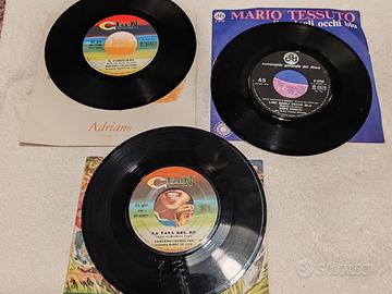 Dischi in vinile 45 giri 1968/1975Italiani Leggi