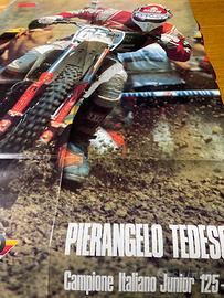Poster di moto sprint sul motocross, parte seconda
