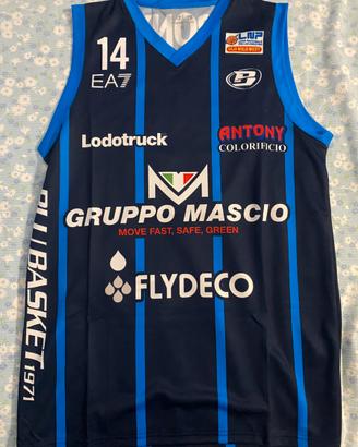 Maglia ufficiale Blu Basket Treviglio