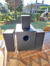 diffusori denon + subwoofer 