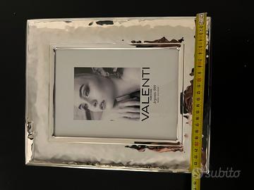 Cornice in argento Valenti