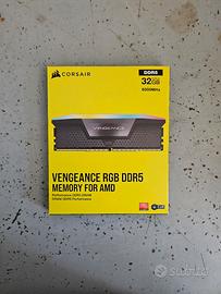 CORSAIR VENGEANCE RGB DDR5 32GB 6000MHz
