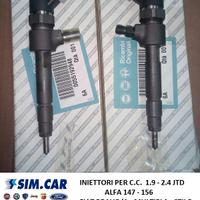 Iniettori c.c. 1.9 - 2.4 JTD Alfa 147, Fiat Bravo