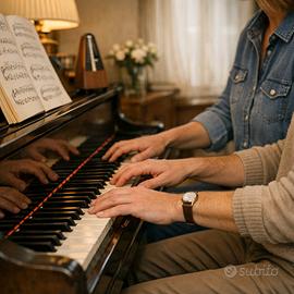 Lezioni private di pianoforte (ADULTI e bambini)