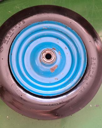 Ruota con cerchio per ranghinatore mis 3,5 - 8