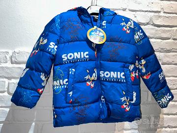Sonic piumino con cappuccio 8 anni