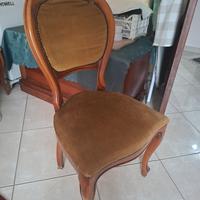 Sedia Legno Classica Soggiorno Sala 