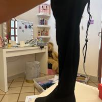 Stivale con tacchetto