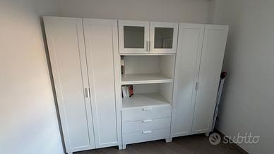 Cameretta IKEA: armadio PLATSA, Scrivania Bekant