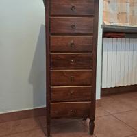 MOBILE IN ARTE POVERA CON CASSETTI 