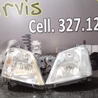 COPPIA FARI ANTERIORI DX E SX PER OPEL MERIVA 