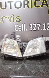 COPPIA FARI ANTERIORI DX E SX PER OPEL MERIVA 