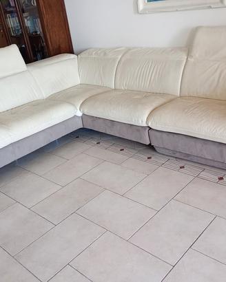 Divano Happy Sofa' in vera pelle -2 relax - 