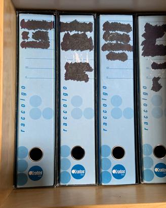 Raccoglitori ad anelli per documenti