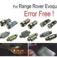 KIT 10 LAMPADE LED INTERNE PER LAND ROVER EVOQUE 1