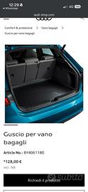 Guscio per Vano Bagagli Audi A3 Sportback