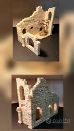 Elemento scenico Terrain wargame Scenery Ruins 