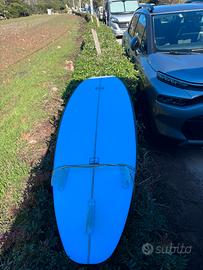 Tavola surf hard Plain Shark 6’8’’ - 44.6 Litri