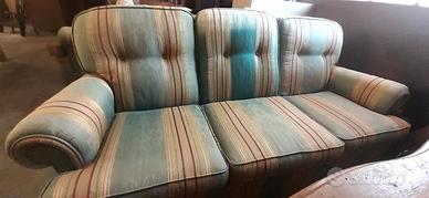 Divano 3 posti in tessuto