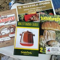 Lotto libri di cucina vintage anni 70 80