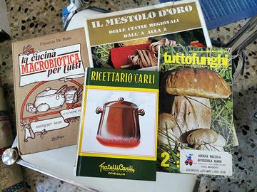 Lotto libri di cucina vintage anni 70 80