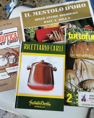 Lotto libri di cucina vintage anni 70 80
