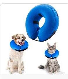 Collare elisabettiano morbido per cane o gatto  M