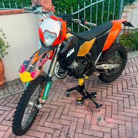 KTM 125 EXC 2010 targata - Con accessori e ricambi
