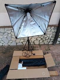 softbox neewer set luci fotografia cinema 
