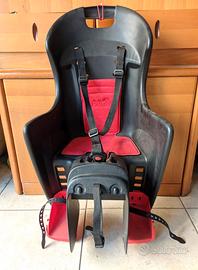 seggiolino posteriore boodie portapacchi nero poli