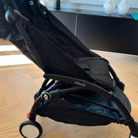 PASSEGGINO CON TELAIO YOYO³ BLACK E RIVESTIMENTO B