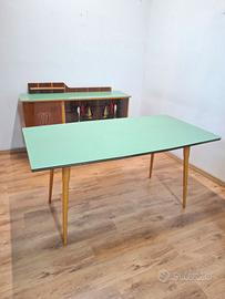 Tavolo e Credenza Vintage Anni 50 Design Italiano