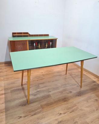 Tavolo e Credenza Vintage Anni 50 Design Italiano