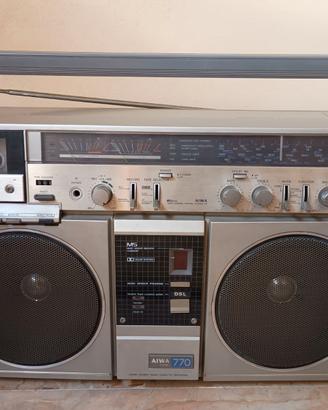 Radioregistratore vintage Anni '80 Aiwa CS-770E