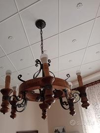 LAMPADAIO RUSTICO ANNI  '70