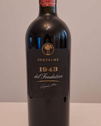 1943 Rosso del Fondatore 2 Palme Puglia primitivo